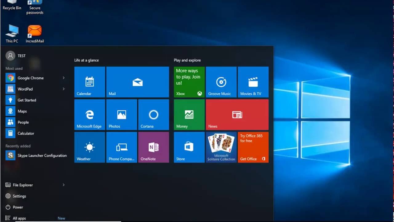 application launcher for windows 10